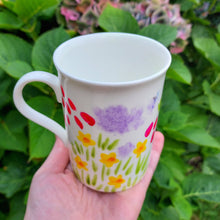 Load image into Gallery viewer, Meadow Flowers Classic Mug  - Hand Painted - Fine China