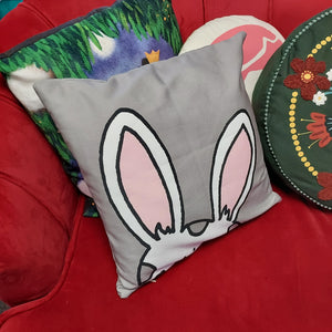 Bunny Cushion - White Rabbit Pillow