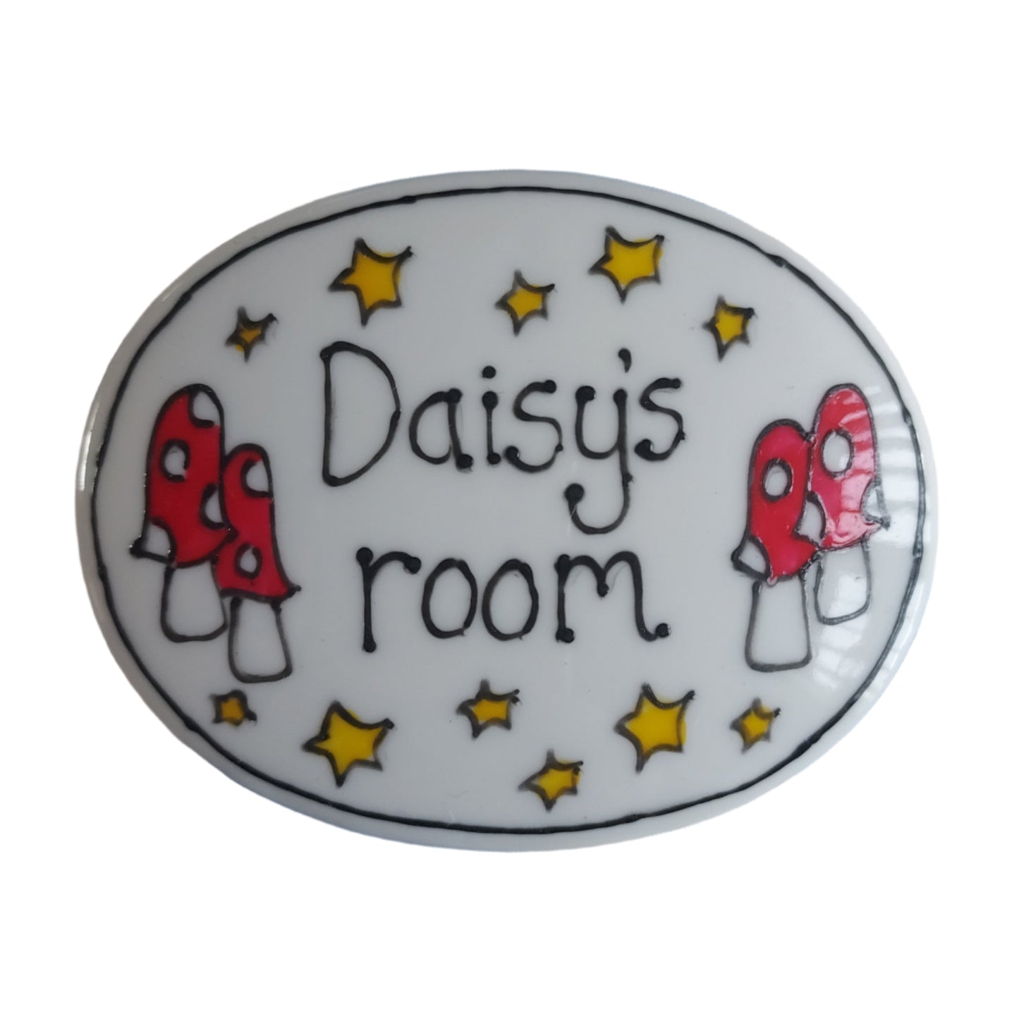 Daisys room door plaque