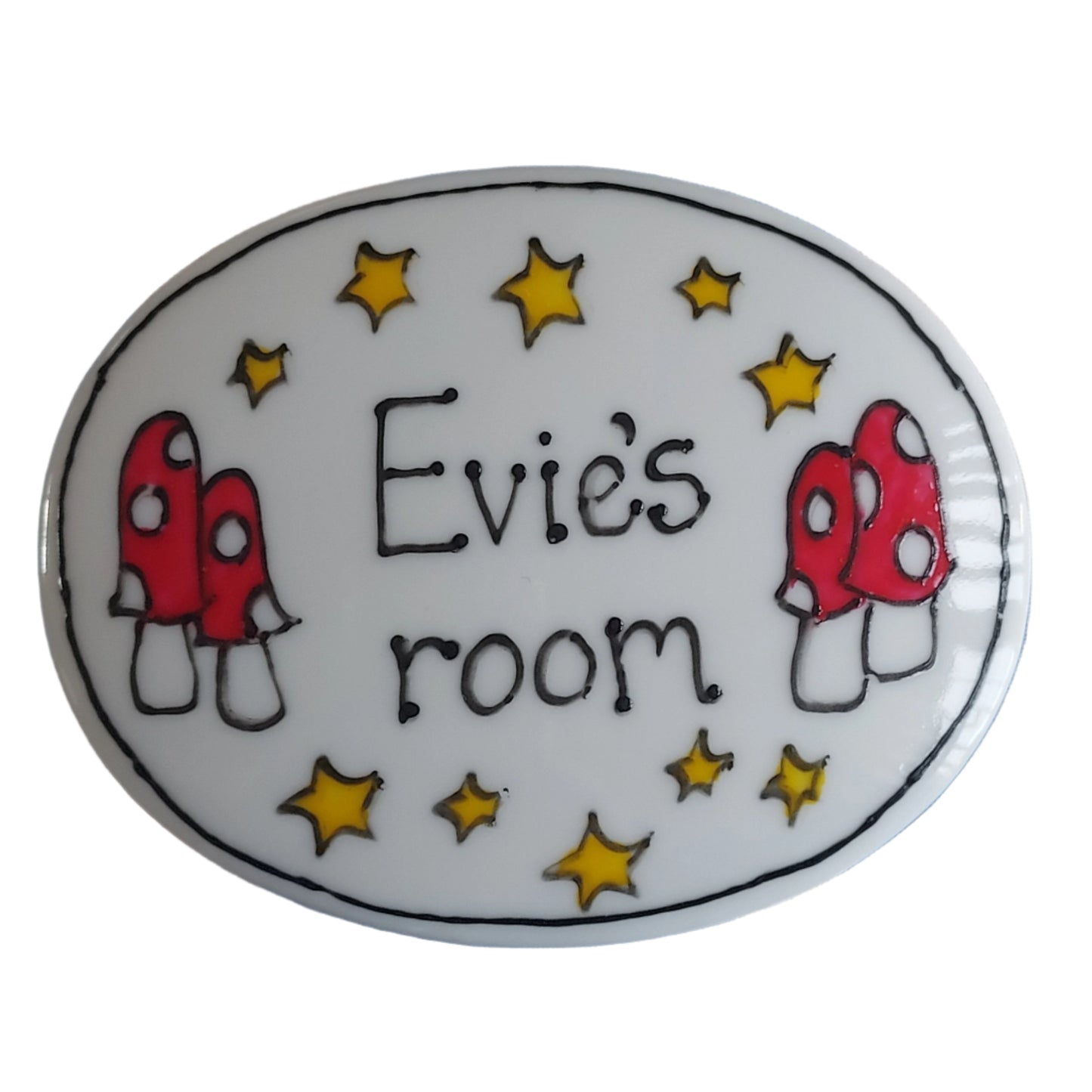 Evie room sign