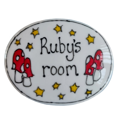 Ruby room sign