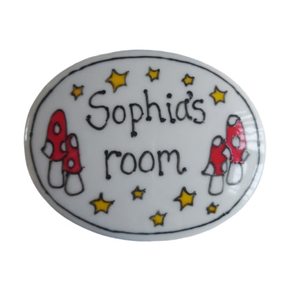 Sophia room sign