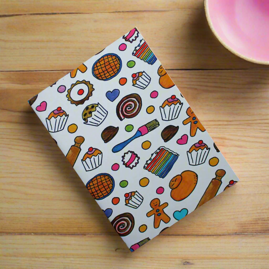 Cupcake baking notebook Laura Lee