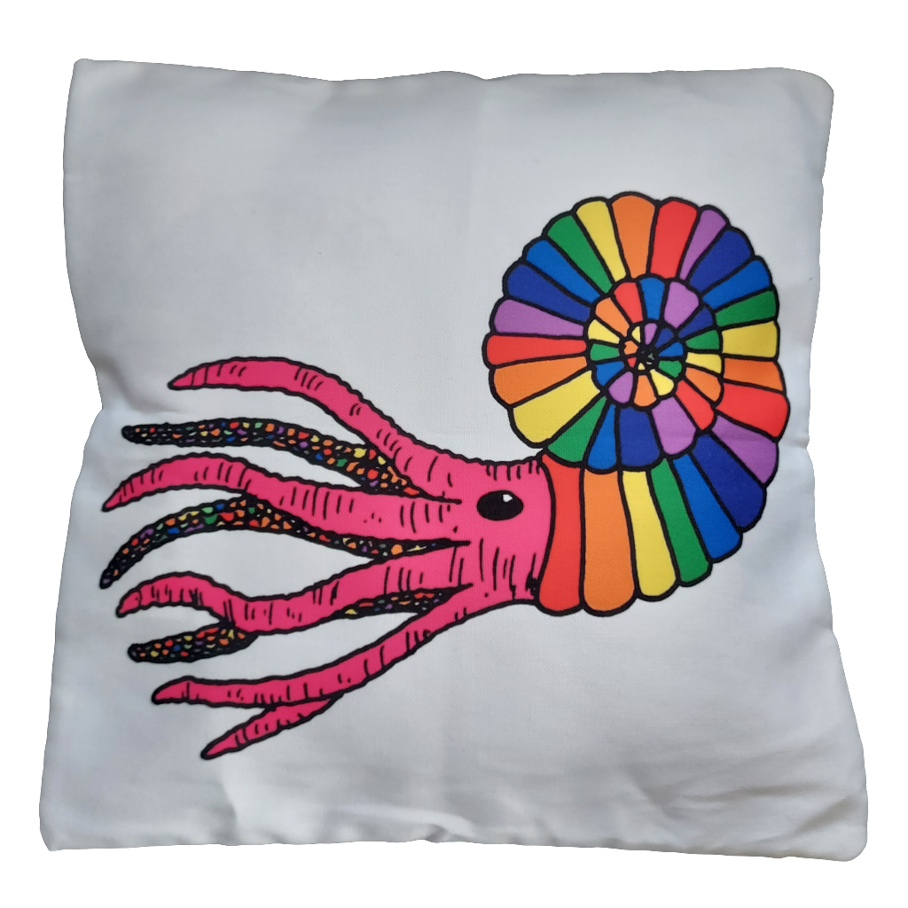 Ammonite cushion cover Laura Lee Designs