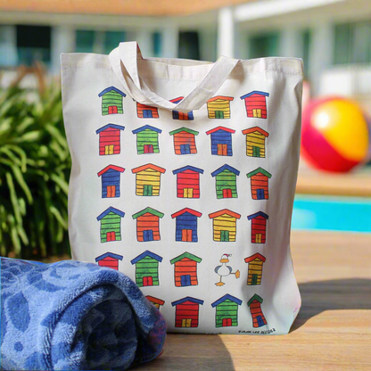 Beach hut bag 