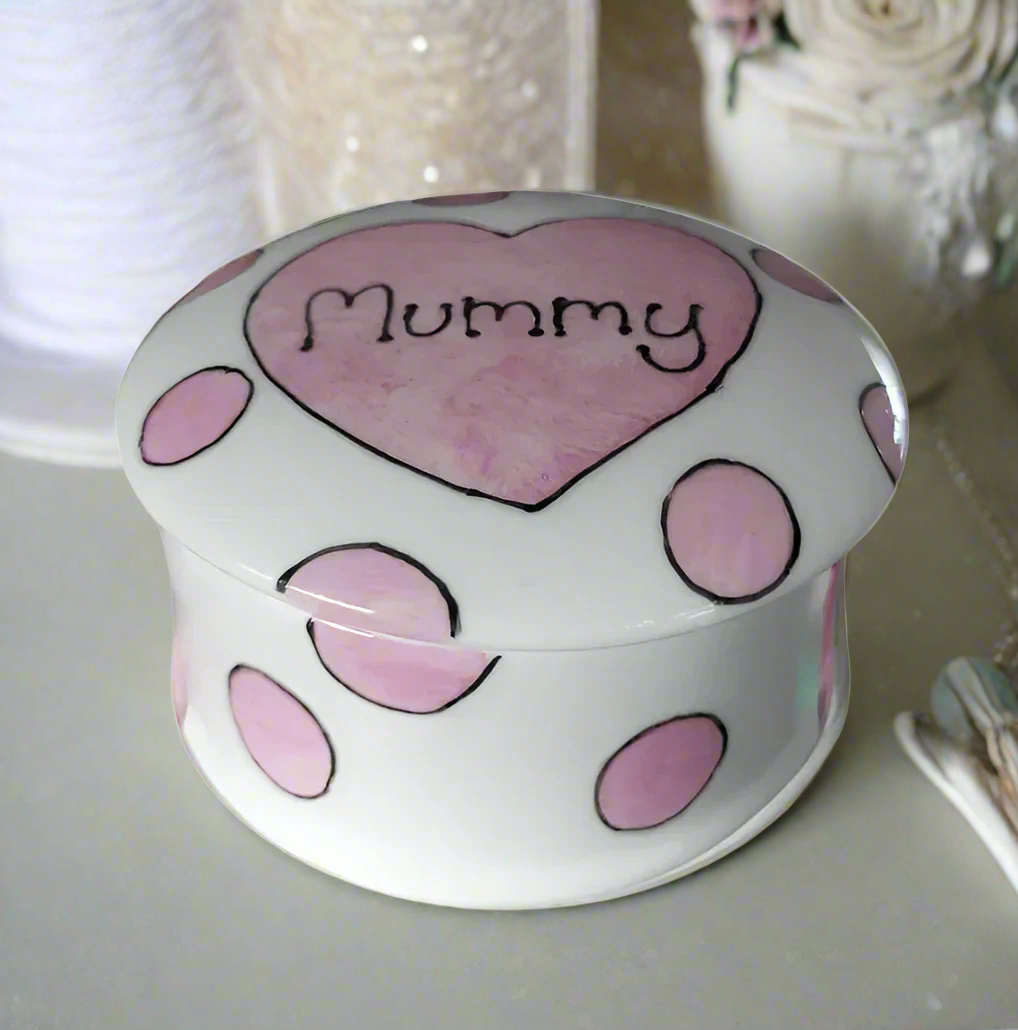 Mummy trinket box Laura Lee Designs