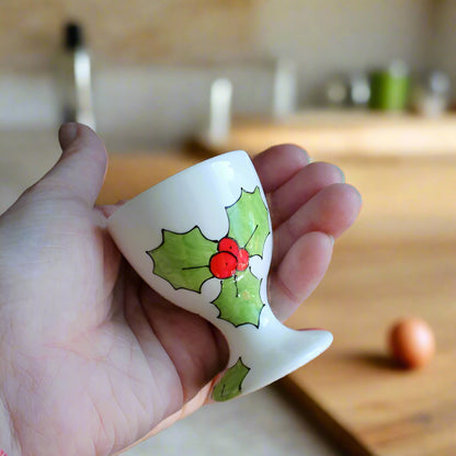 Holly egg cup Laura Lee