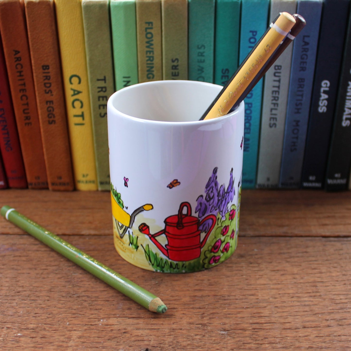 Laura Lee Designs Handpainted Gardening Pen Pot Gift